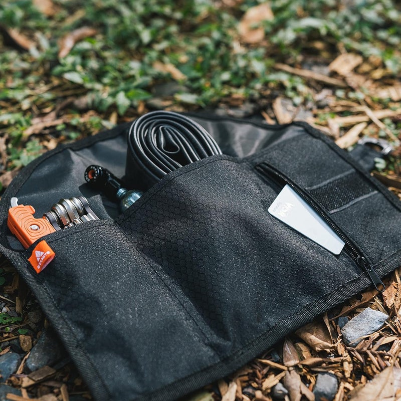 Granite Quiver Wheel Tool Bag for Gravel Road Mountain Bike with Dial Lock System for Bicycle Attachment Storage Bag for Bike Tool Kit - Image 4